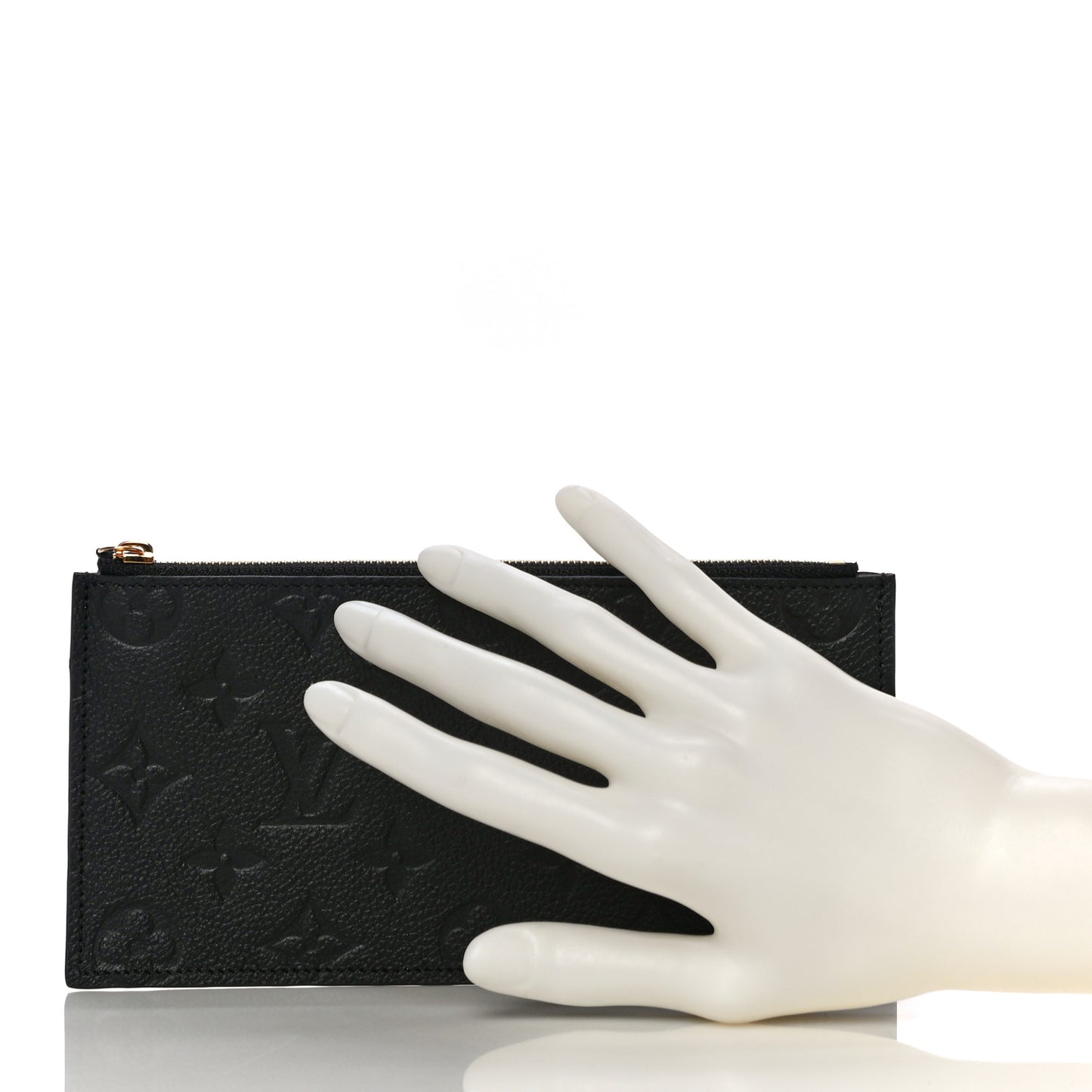Empreinte Felicie Chain Wallet Zippered Insert Black