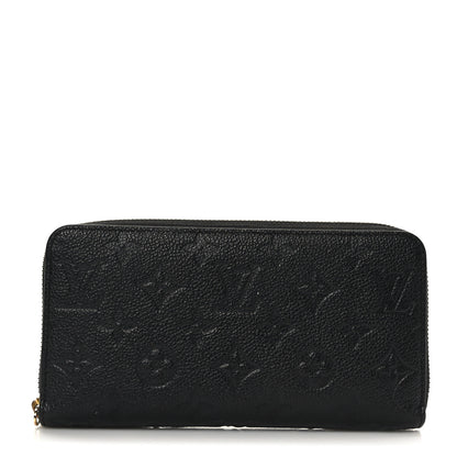 Louis Vuitton Empreinte Zippy Wallet Black 1 of 7