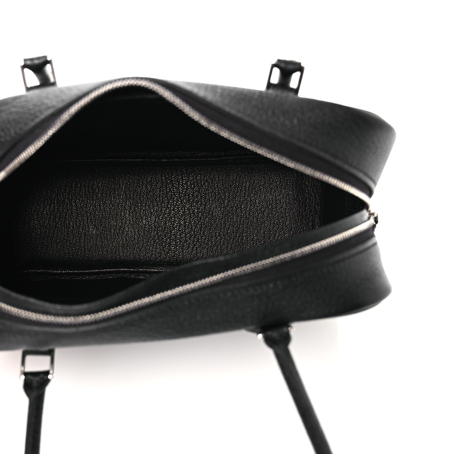 Hermes Chevre Mysore Mini Plume Black Black 4 of 9