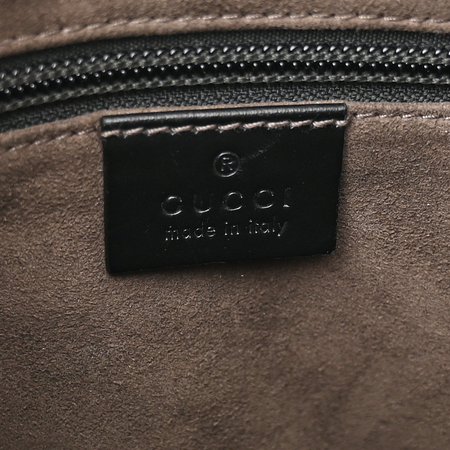 Guccissima Signature Small Messenger Bag Black