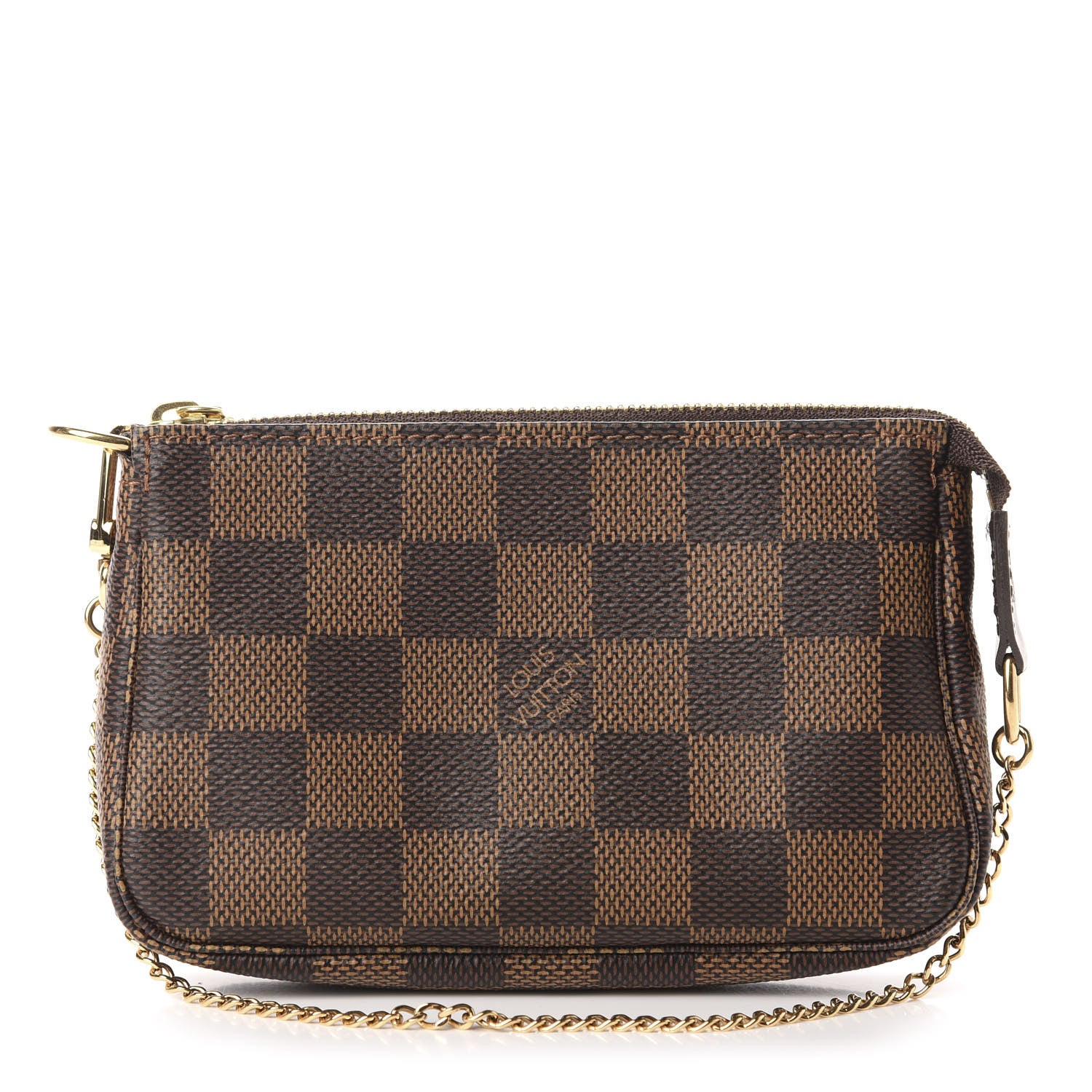 Louis Vuitton Damier Ebene Mini Pochette Accessories 1 of 8