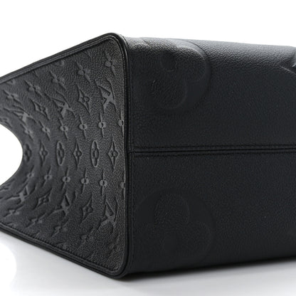 Louis Vuitton Empreinte Monogram Giant Onthego MM Black 7 of 8