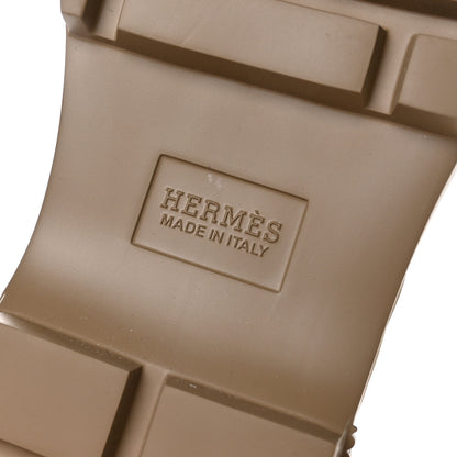 Hermes Calfskin Parachute Fresh Ankle Boots 38.5 Beige Sable 7 of 9