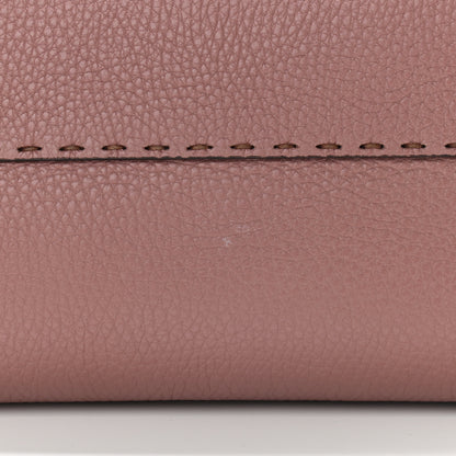 Fendi Cuoio Romano Selleria Bi-Color Carla Shopping Tote English Rose Camelia 11 of 11