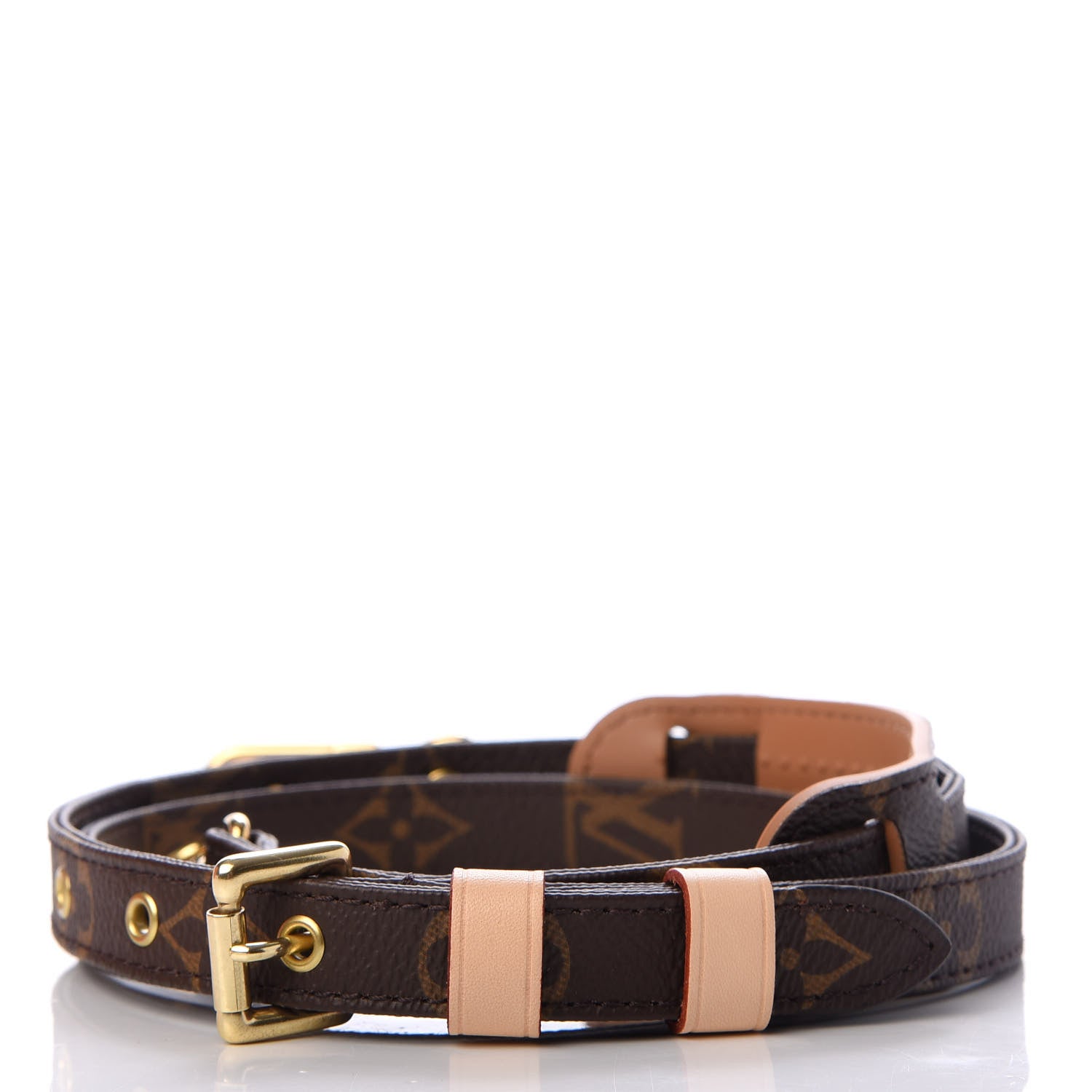 Louis Vuitton Monogram 16mm Adjustable Shoulder Strap 2 of 5