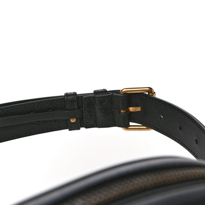 Gucci Calfskin Matelasse GG Marmont Belt Bag 75 30 Black 13 of 15