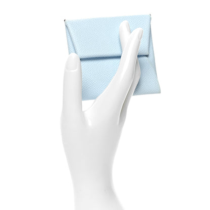 Hermes Epsom Bastia Coin Purse Bleu Brume 2 of 8
