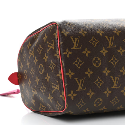 Louis Vuitton Monogram Totem Speedy 30 Flamingo 7 of 8