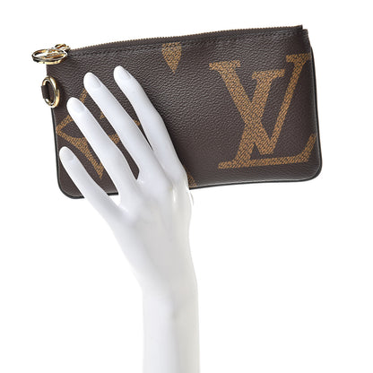 Louis Vuitton Reverse Monogram Giant Trio Rectangle Pouch 2 of 7