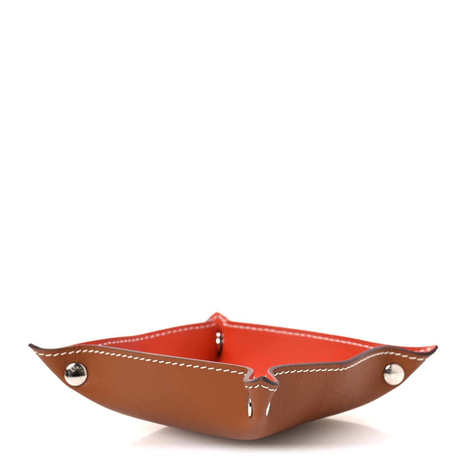 Hermes Taurillon Mini Mises et Relances Evelyne Change Tray Gold