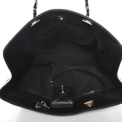 Chanel Caviar Quilted Large Shopping Tote Black 5 of 8