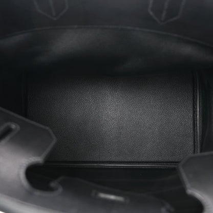 Hermes Veau Volupto Rock HAC Birkin 40 Black 6 of 12