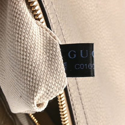 Gucci Pebbled Calfskin Small Soho Hobo Fango 8 of 11