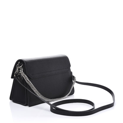 Givenchy Goatskin Small GV3 Shoulder Bag Black 2 of 8