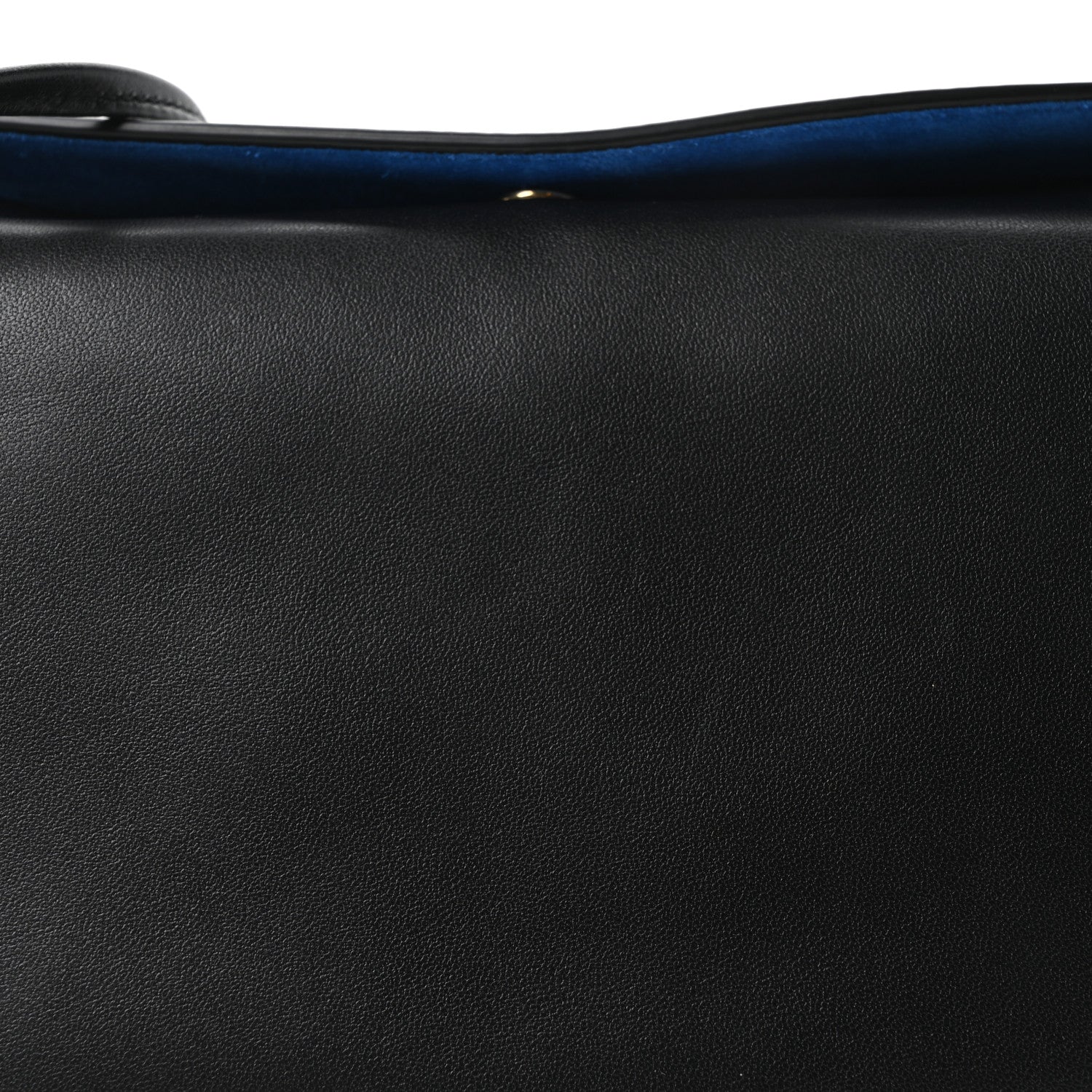 Celine Smooth Lambskin Trio Flap Crossbody Bag Black 8 of 10