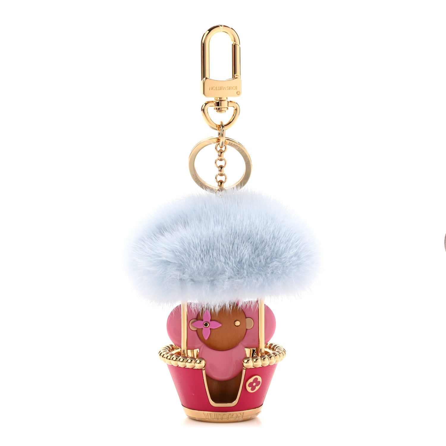 Louis Vuitton Mink Fur Fun Fair Big Wheel Bag Charm Key Holder 1 of 4