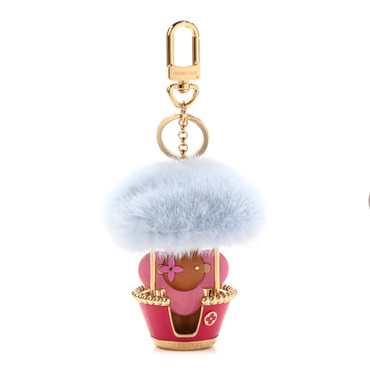 Louis Vuitton Mink Fur Fun Fair Big Wheel Bag Charm Key Holder 1 of 4
