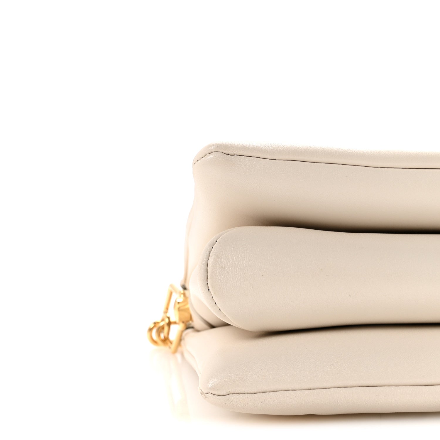 Louis Vuitton Lambskin Embossed Monogram Coussin PM Beige Cream 8 of 10