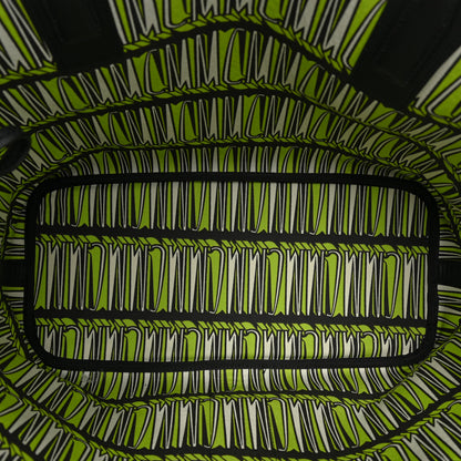 MCM Visetos Medium Liz Reversible Shopper Tote Black 10 of 15