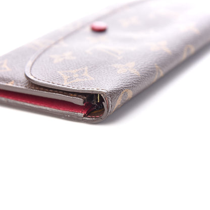 Louis Vuitton Monogram Emilie Wallet Fuchsia 9 of 9