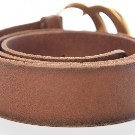 Faded Calfskin Double G 40mm Belt 75 30 Cuir