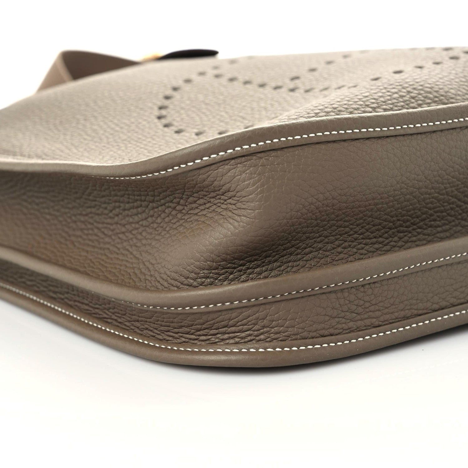 Hermes Taurillon Clemence Evelyne III PM Etoupe 7 of 11