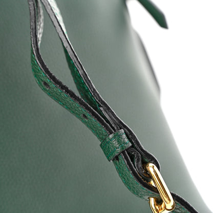 Burberry Prorsum Grainy Calfskin Medium Bloomsbury Green 19 of 22