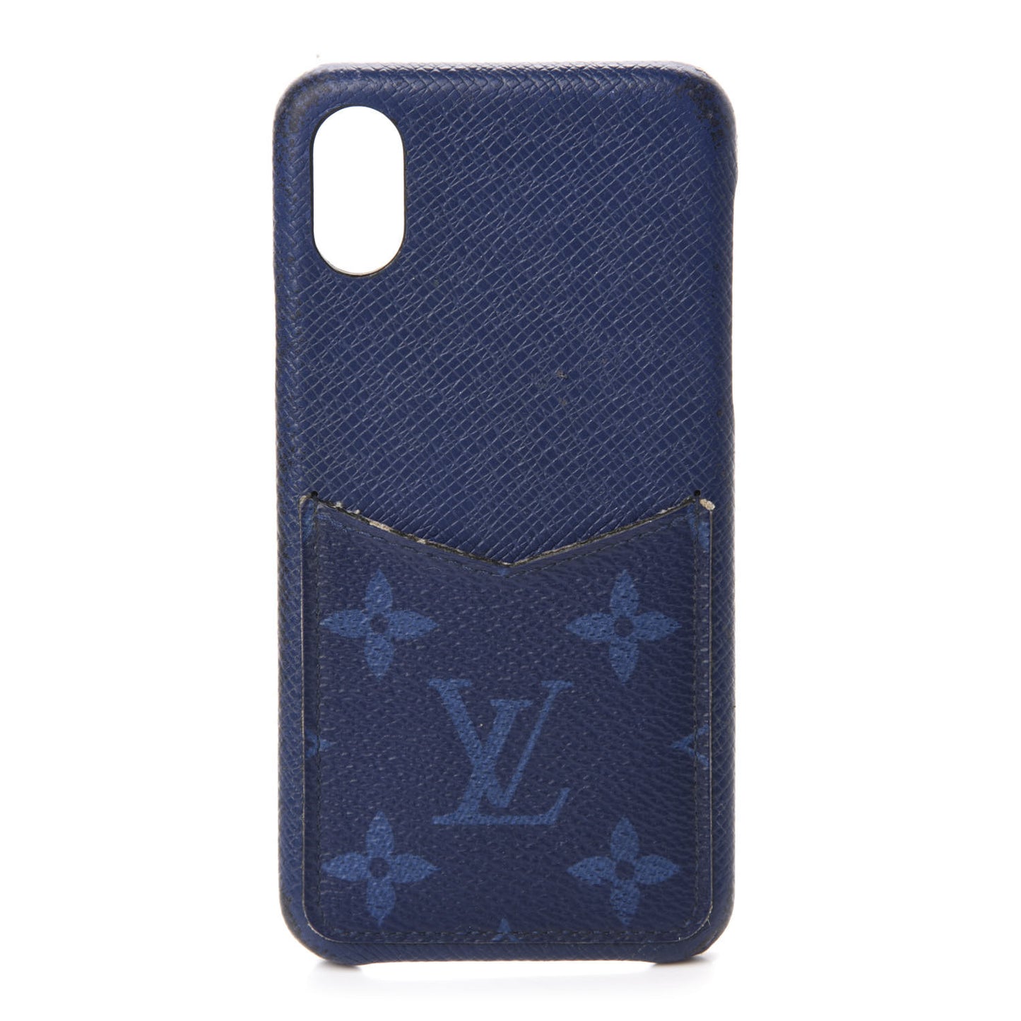 Monogram iPhone X/XS Bumper Cobalt