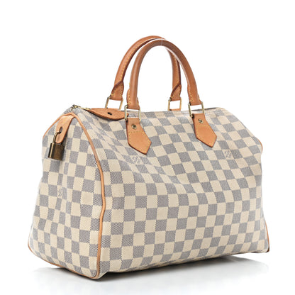 Louis Vuitton Damier Azur Speedy 30 3 of 20
