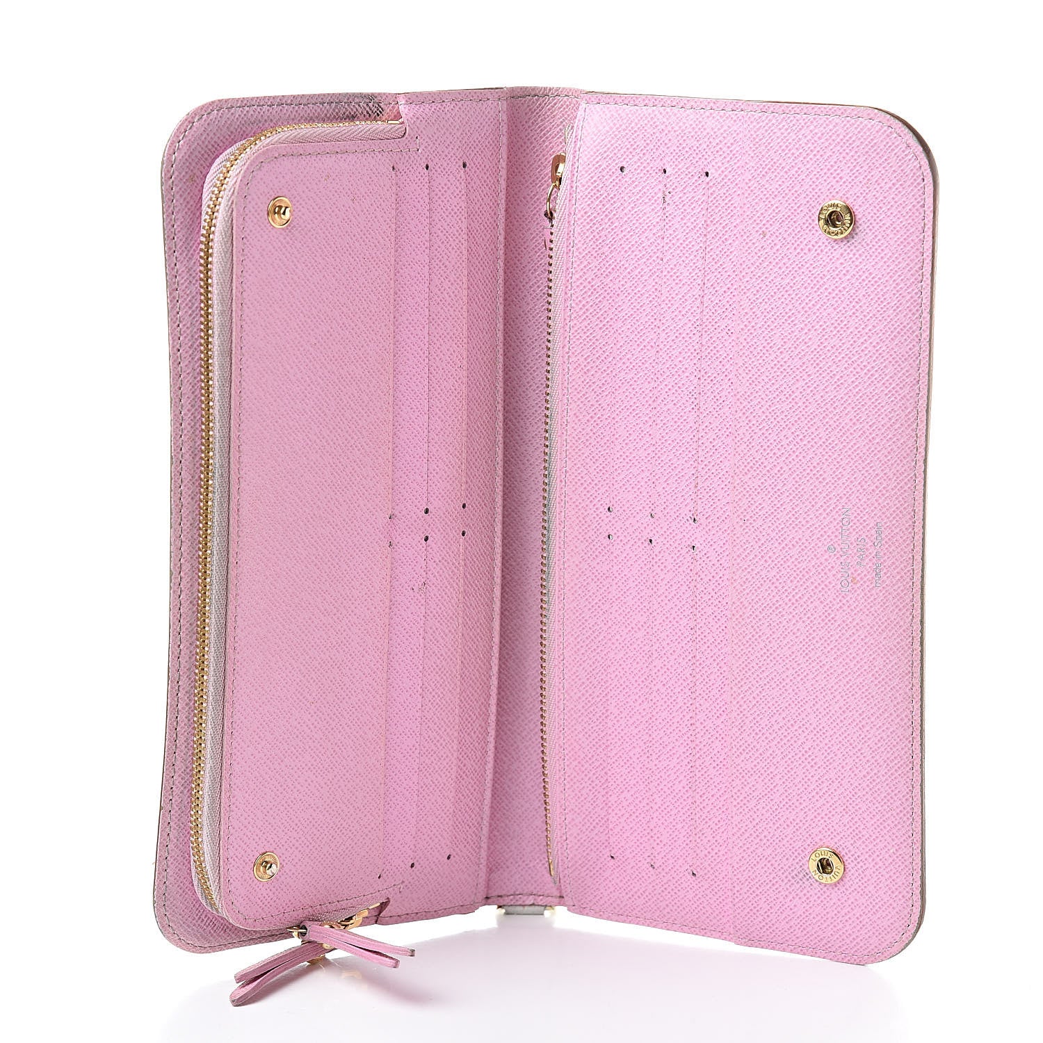 Louis Vuitton Monogram Multicolor Insolite Wallet White Litchi 5 of 18