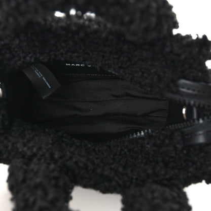 Marc Jacobs Polyester Cotton Mini The Teddy Traveler Tote Bag Black 5 of 12