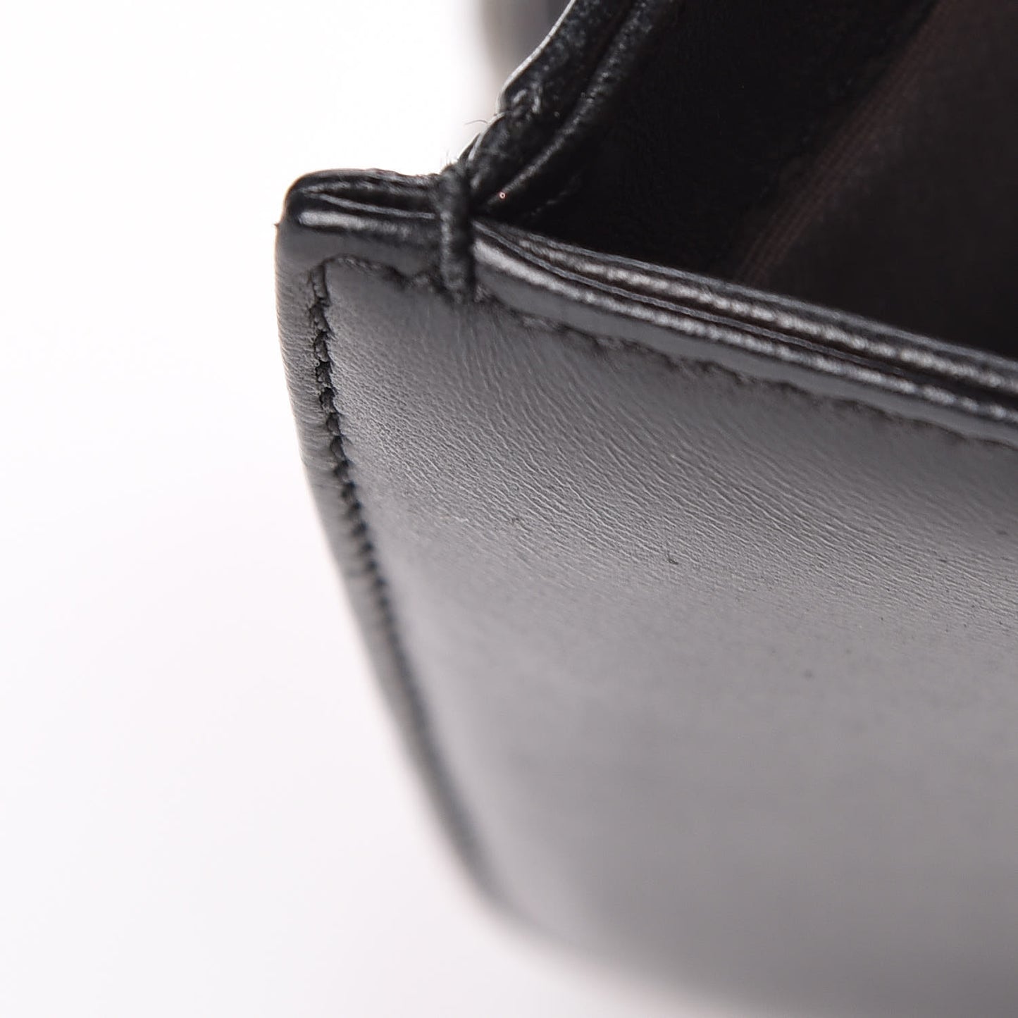 Lambskin Quilted Medium Boy Flap Black