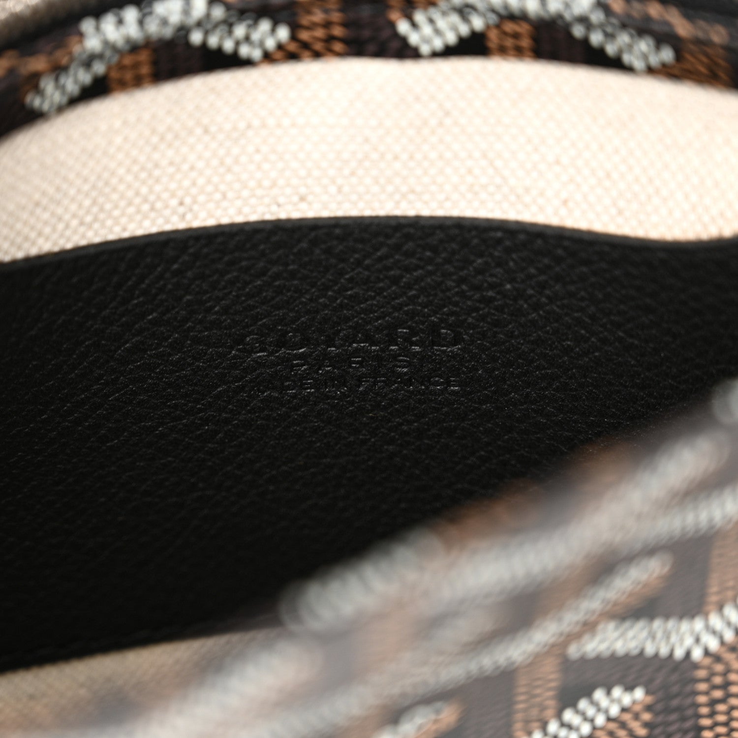 Goyard Goyardine Plumet Wallet Clutch Black 6 of 11
