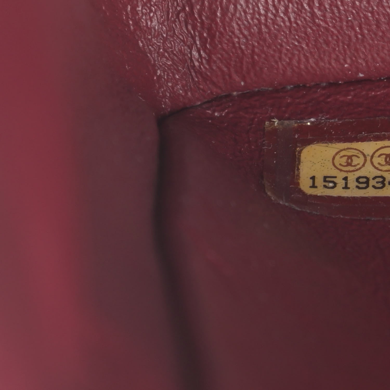 Chanel Patent Quilted Jumbo Double Flap Dark Red 7 of 20