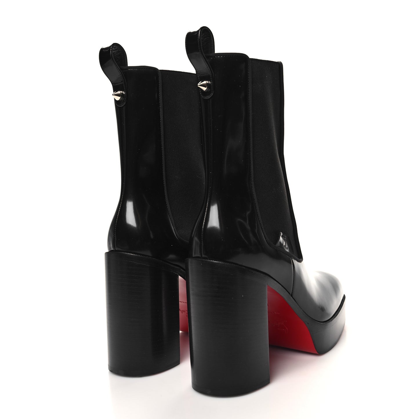 Calfskin Abrasivato Chelsea Stage 110 Boots 41 Black