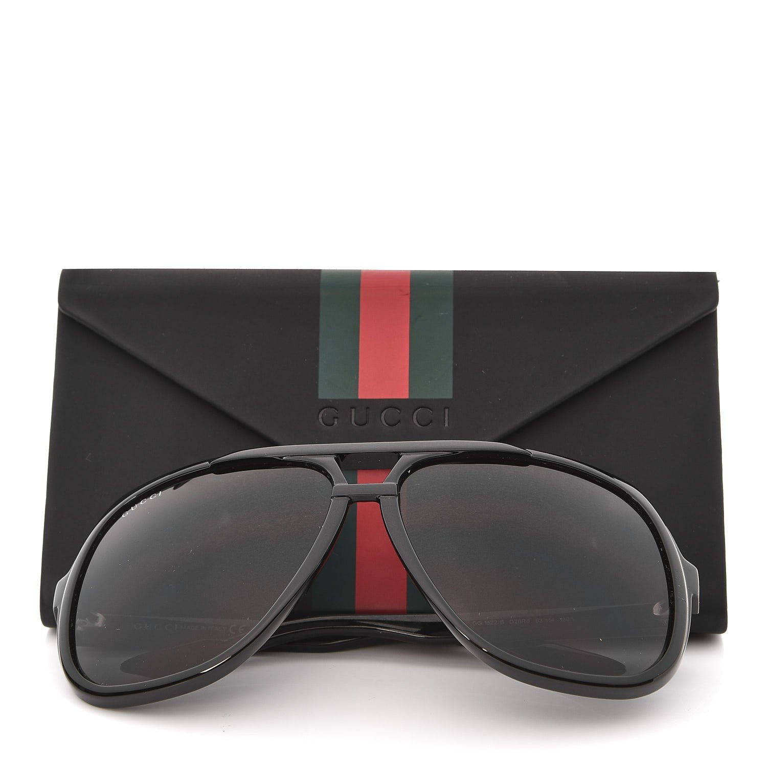 Gucci Aviator Sunglasses GG 1622/S Black 9 of 18