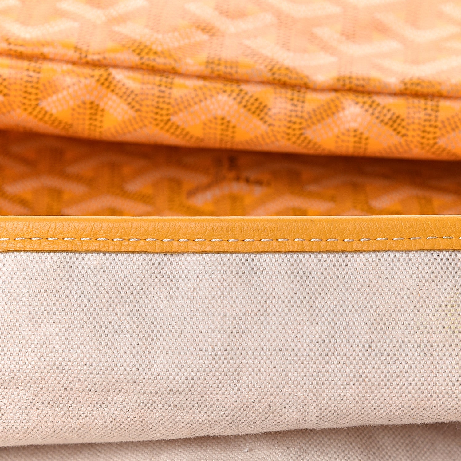 Goyard Goyardine Saint Louis GM Yellow 9 of 14
