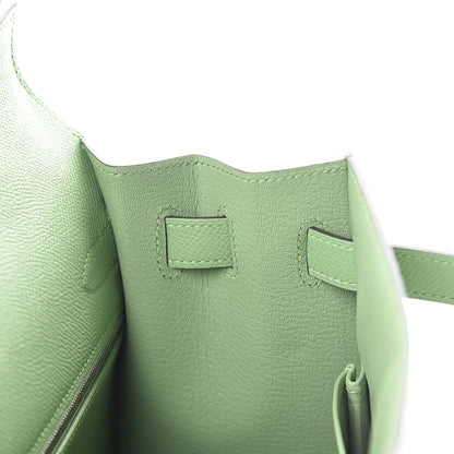 Hermes Epsom Kelly Sellier 32 Vert Criquet 11 of 40
