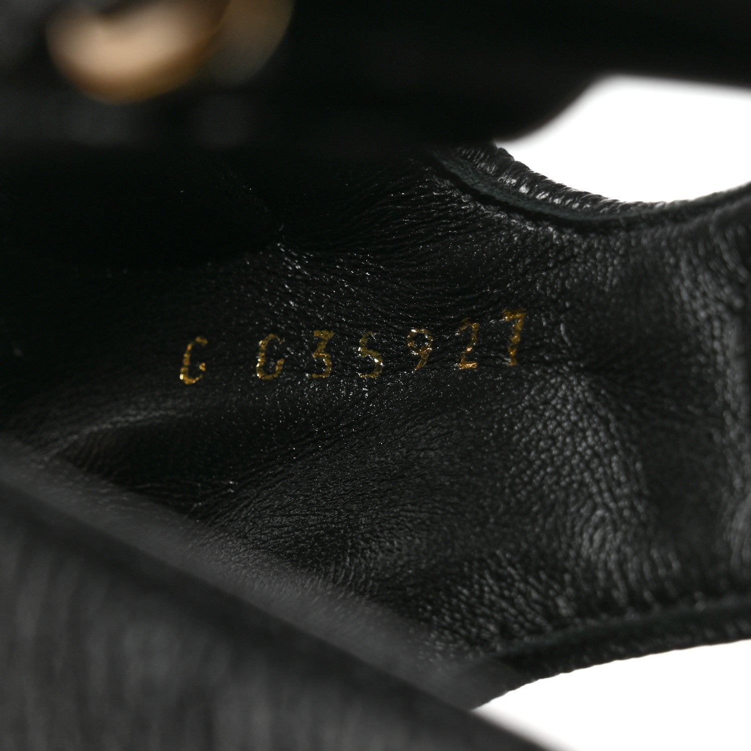 Chanel Grained Calfskin Velcro Dad Sandals 38 Black 6 of 9