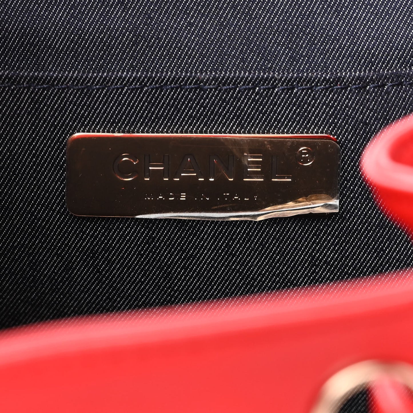 Lambskin CC Mania Backpack Red