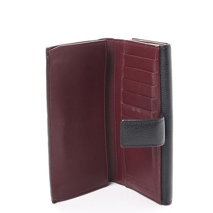 Alexander McQueen Calfskin Skull Continental Wallet Black 5 of 20