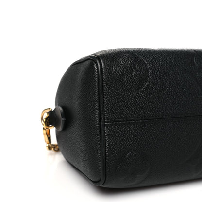 Louis Vuitton Empreinte Monogram Giant Speedy Bandouliere 20 Black 8 of 9