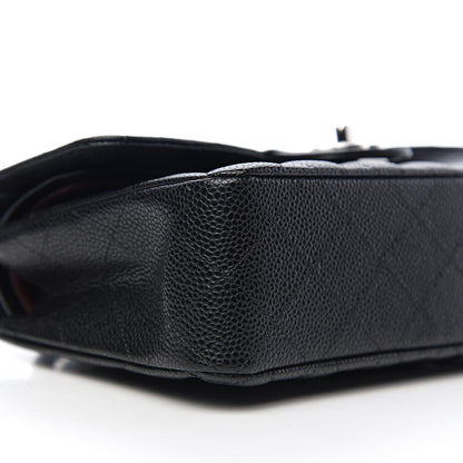 Chanel Caviar Quilted Small Double Flap Black 7 of 10