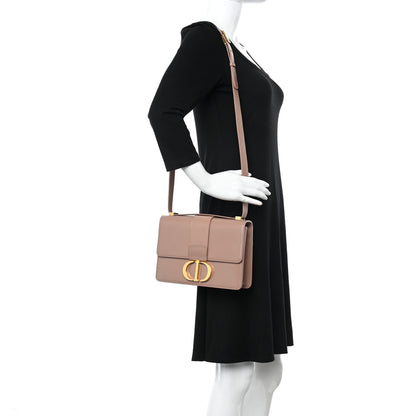 Christian Dior Shiny Crinkled Lambskin 30 Montaigne Flap Bag Fard 2 of 11