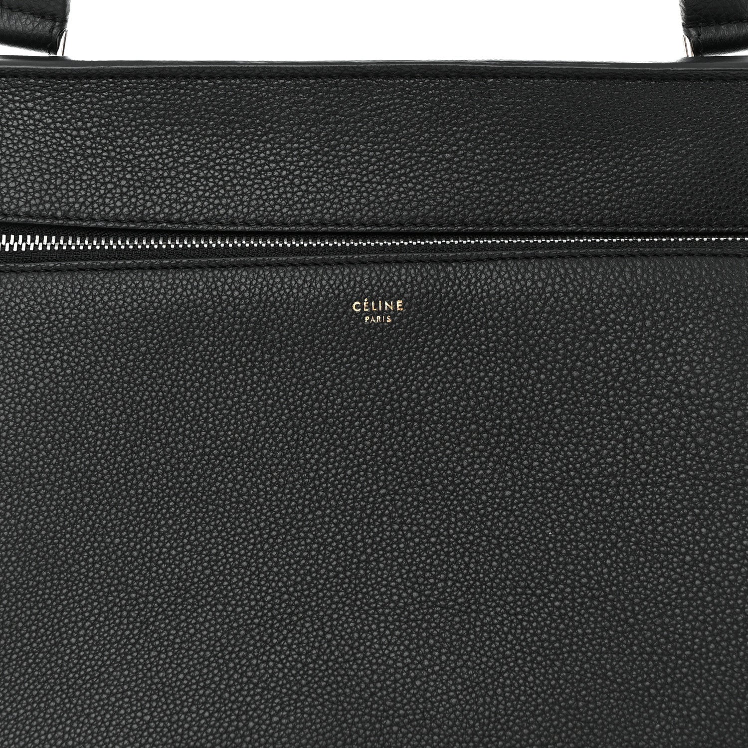 Celine Supple Calfskin Medium Edge Shoulder Bag Black 7 of 13
