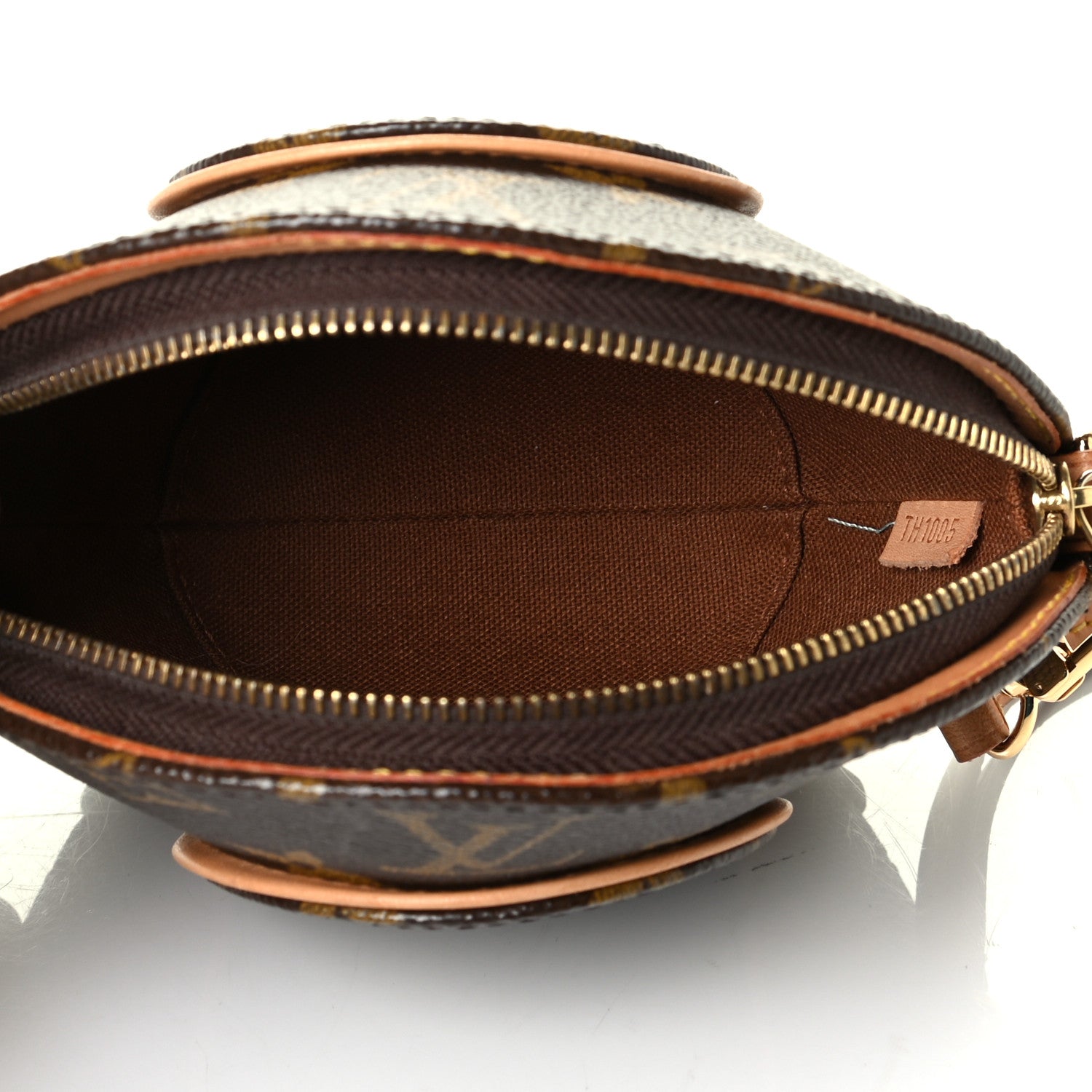 Louis Vuitton Monogram Mini Ellipse Wristlet Clutch 6 of 10