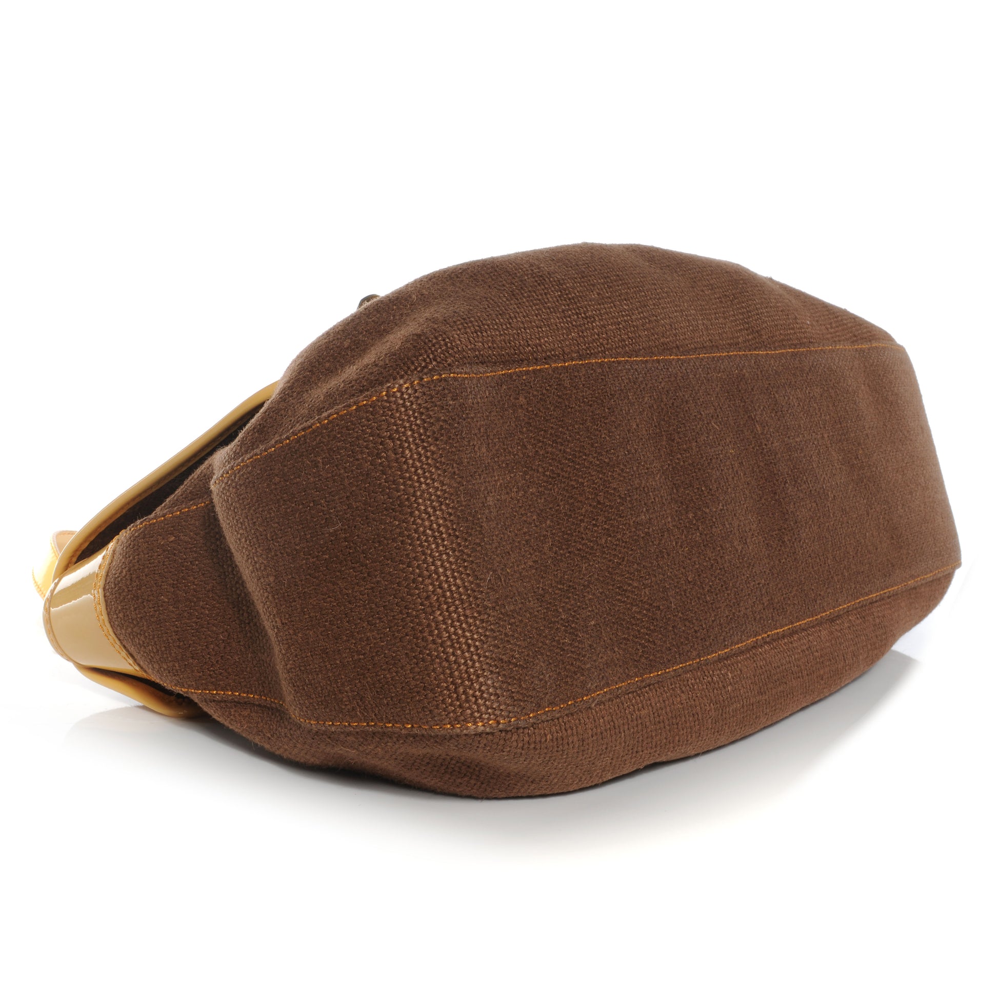 Fendi Canvas Raffia B Bag Brown 4 of 8