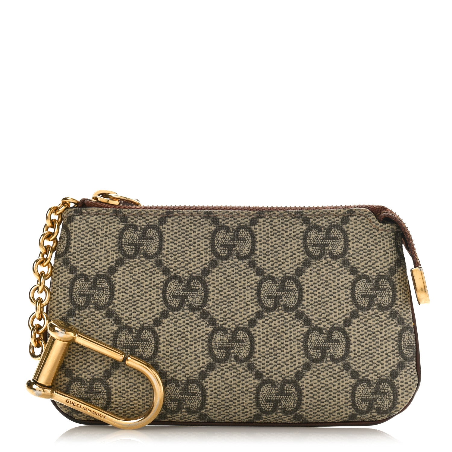 Gucci GG Supreme Monogram Key Case Brown 12 of 12