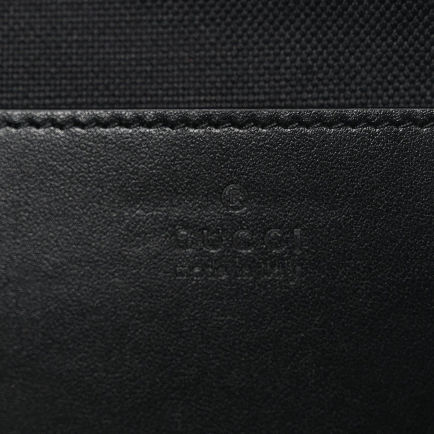GG Supreme Monogram Web Small Sling Bag   Black Grey