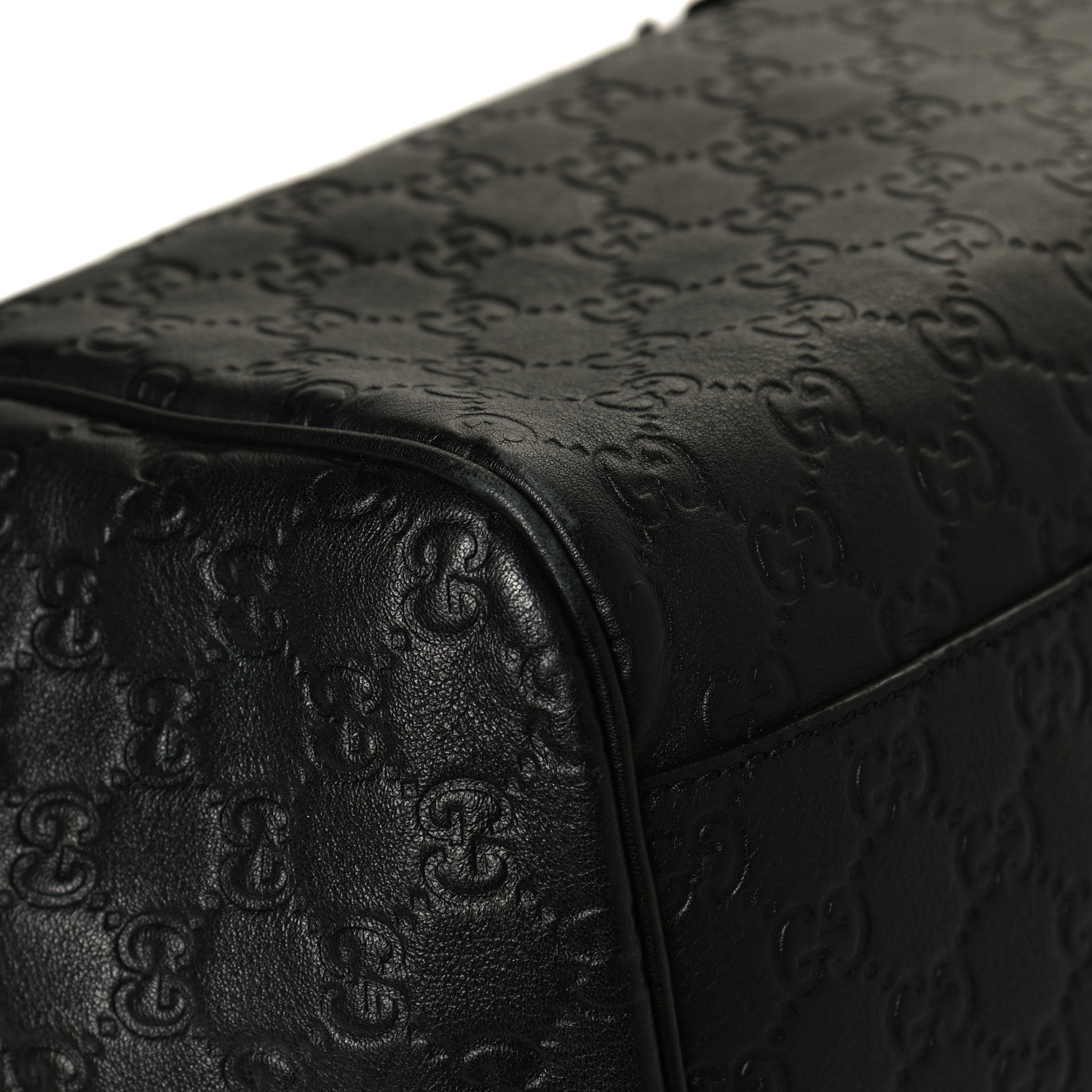 Gucci Guccissima Emily Chain Shoulder Bag Black 13 of 16